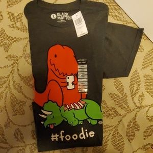Dinosaur #Foodie Graphic Tee, Large